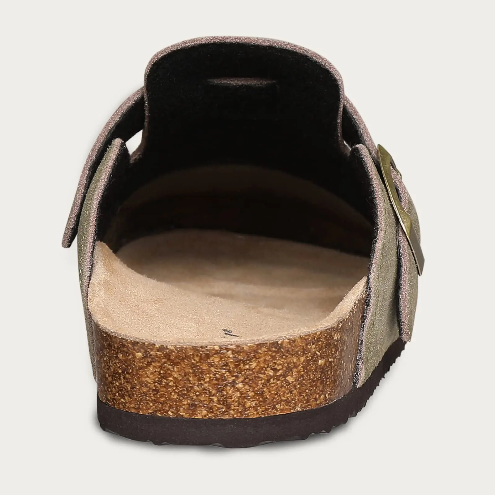 Pallene Cork Clogs For Women Men Slip-on Cork Leather Mules Outdoor Soft Sole Cork Slippers Outdoor Fashion Classic Unisex Clogs