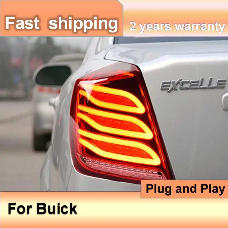 Akcesoria samochodowe do Buick Opel Excelle Tail Light 2003-2007 Opel Taillight Rear Tail Lights DRL Fog Brake Turn Signal Reversing