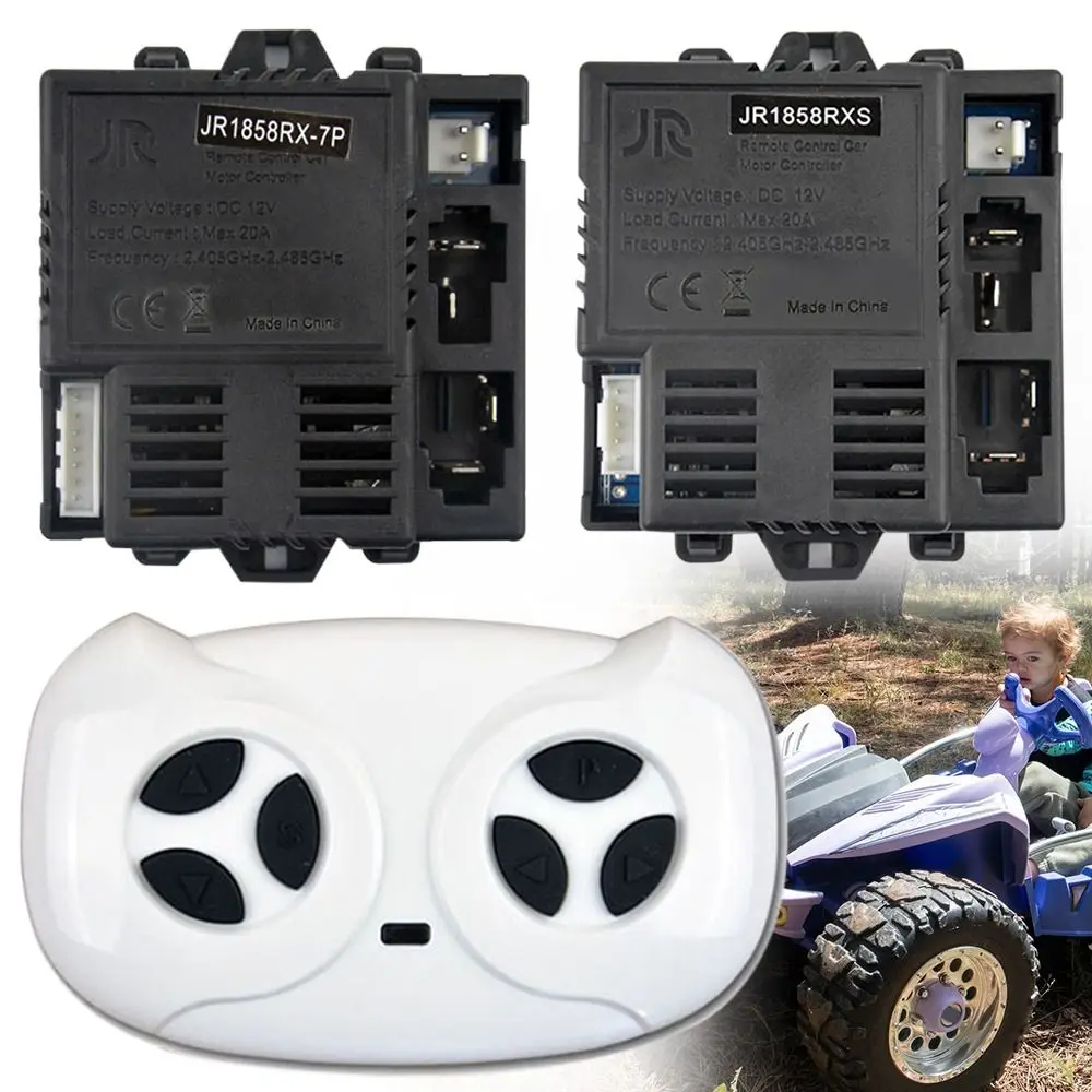 JR1858RX 12V dziecięcy elektryczny kontroler sterowanie z odbiornikiem pilot samochodowy 2.4G Bluetooth dla JR1858RXS JR1958RX-2S JR1858RX-7P