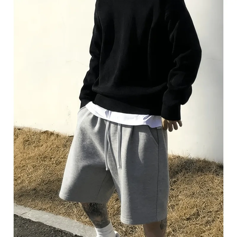 Men's Loose Fit Casual Sports Shorts Summer New Item Unisex Sports Casual Shorts