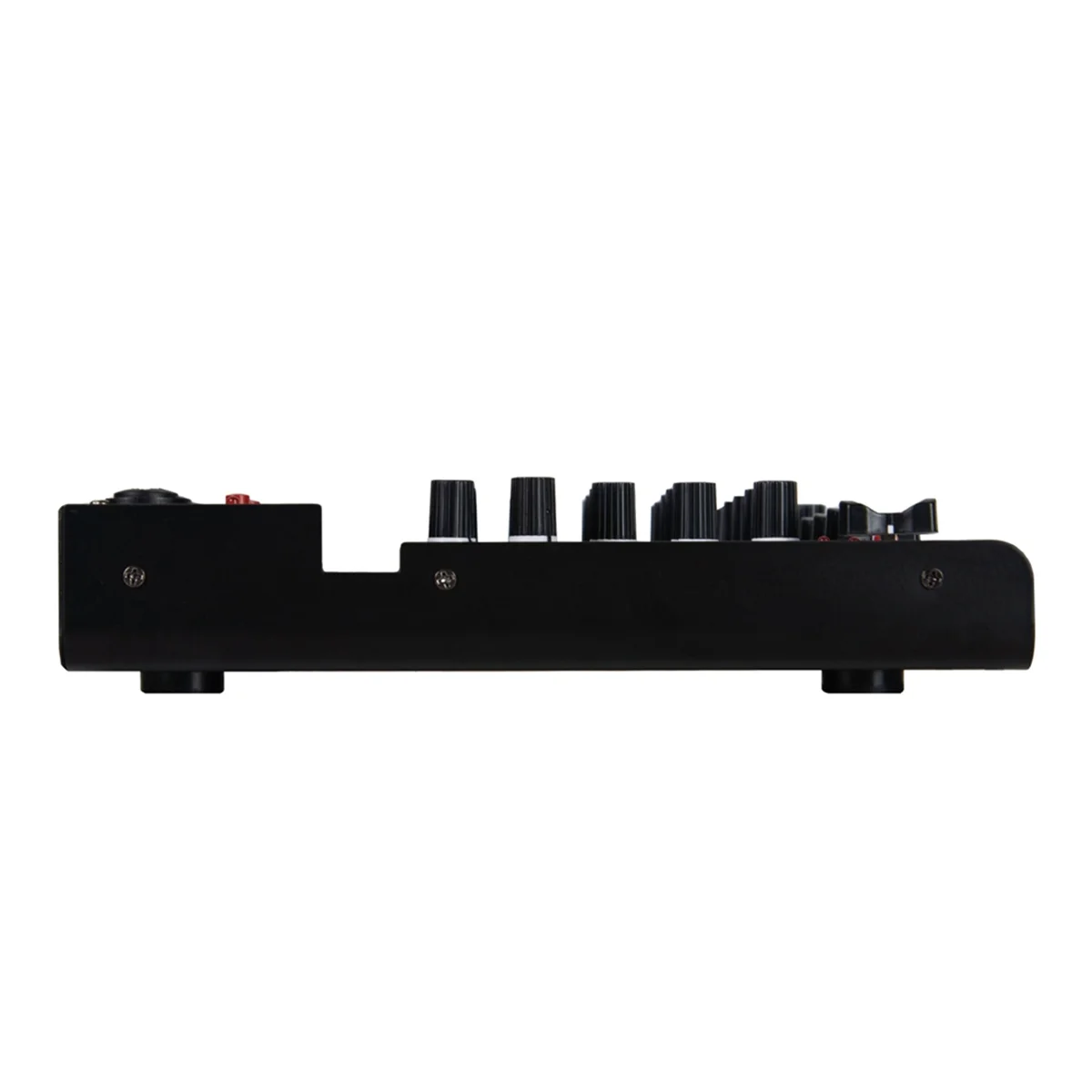 

Reliable-4 Channel Audio Mixer Digital Mixer Sound Card Microphone Live Broadcast Computer Recording DJ Audio Equipment EU Plug
