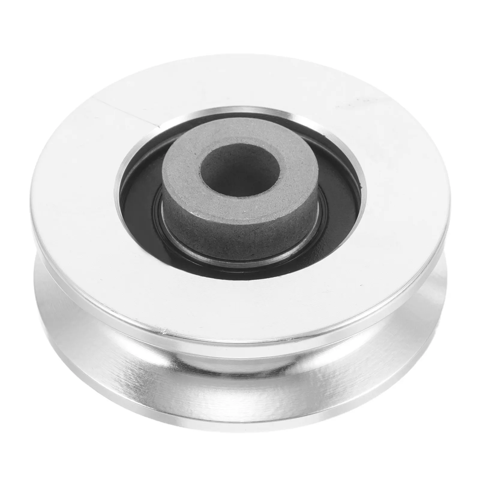 Gym Pulley Wheel 53Mm Aluminum Alloy Construction Smooth Quiet Operation Heavy Duty Cable Pulley for Home Gym Weight Lifting