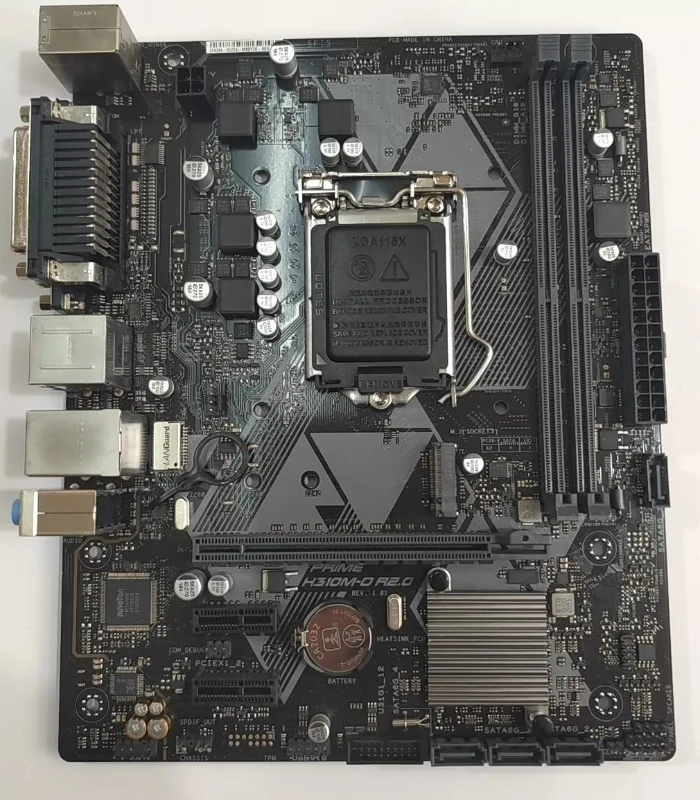 For ASUS H310M R2.0 LGA1151 DDR4 with baffle