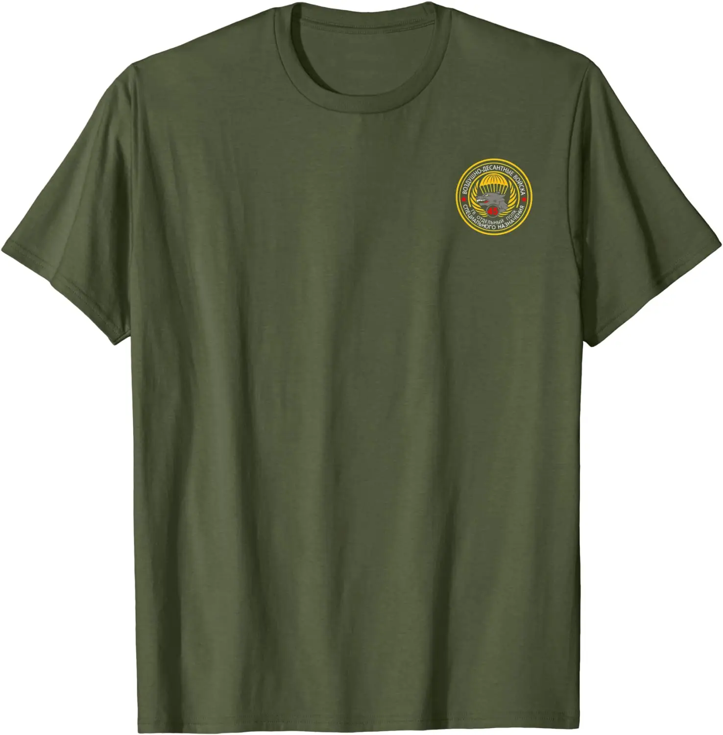 Russian VDV Airborne 45th Spetsnaz Brigade Men T-shirt Short Casual 100% Cotton Shirts