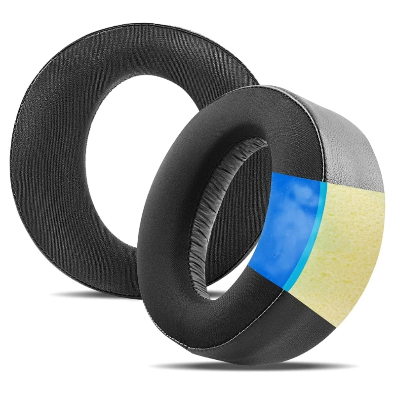 แผ่นรองหูฟังแยกเสียงรบกวนสำหรับ Wireless 3D ชุดหูฟังแผ่นรองหูฟังโฟม Earcups คุณภาพเสียงดี & สะดวกในการใช้งาน