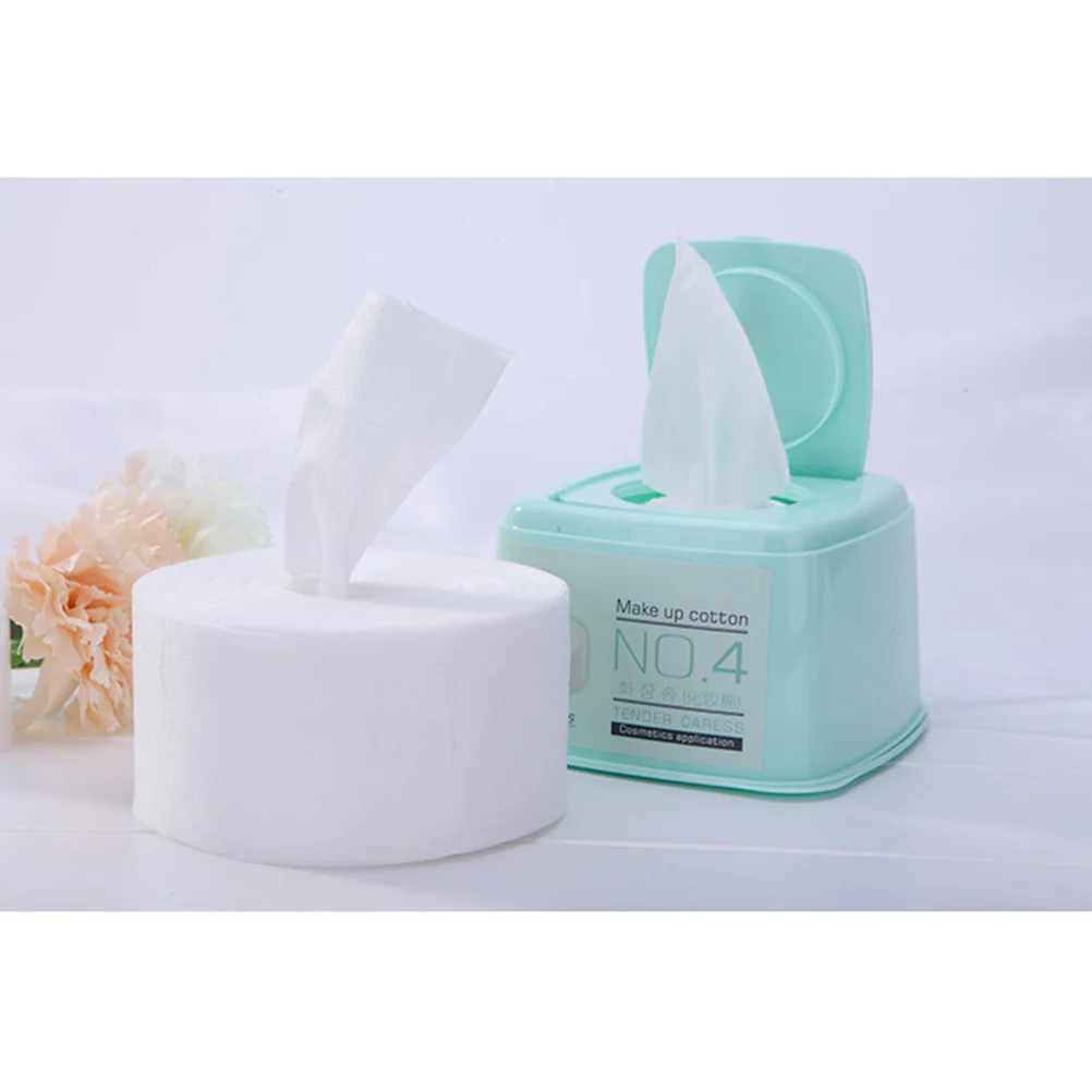 2Pcs Baumwolle Pads Zarte Textur Make-Up Entferner Gesichts Tissue Reinigung Pad Nagellack Entferner Sicher Geruchlos