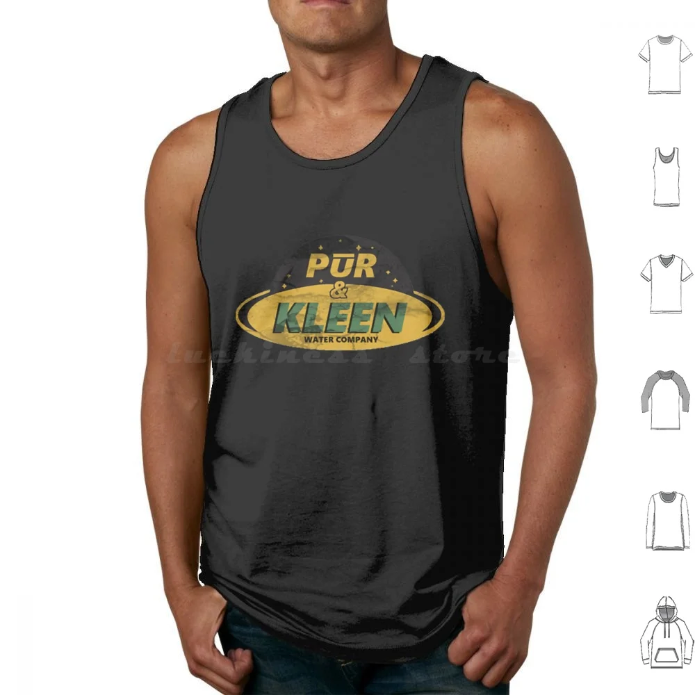 Pur Kleen Water Company Logo-Dirty Tank Tops Print Cotton The Expanse Expanse Space Science Fiction Sci Fi Mcrn Opa