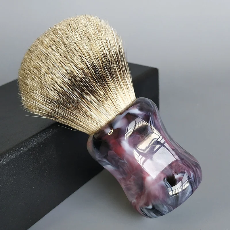 Dscosmetic 26mm Super Natural Hair Shaving Brush for Man Wet Shave