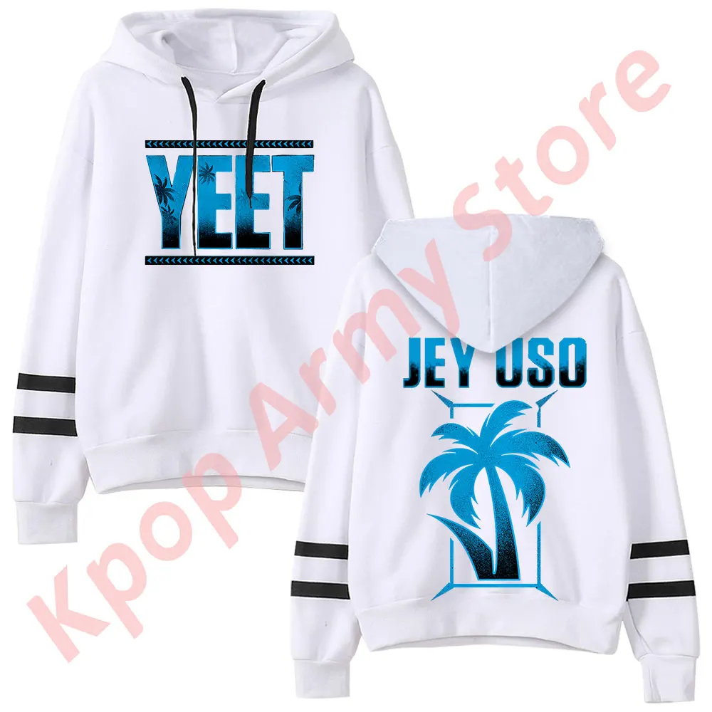 Jey Uso Yeet Logo Pullovers Cosplay Women Men Fashion Casual HipHop Long Sleeve Sweatshirts