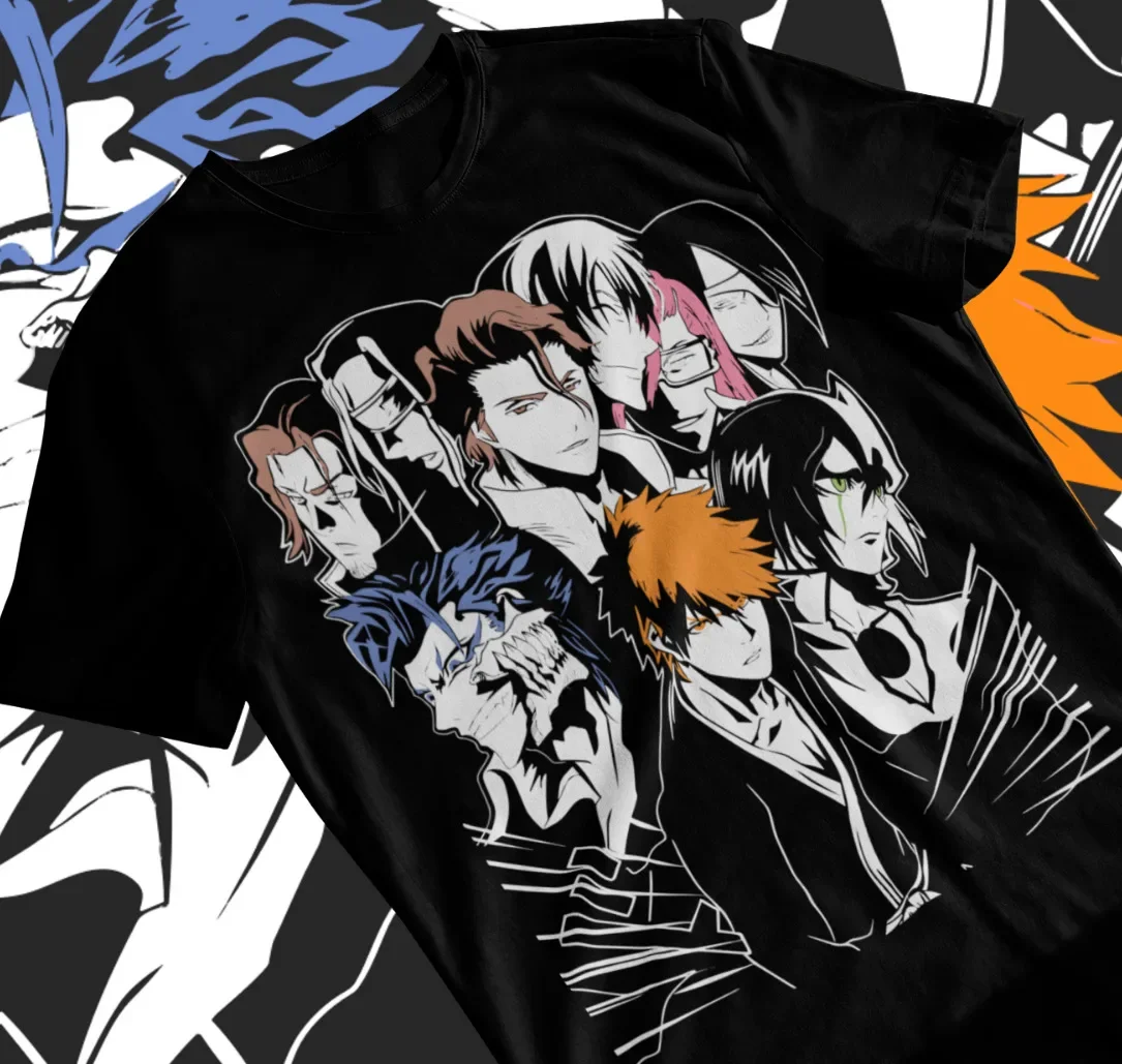 

Bleach Ichigo Kurosaki Espada Manga Strip Anime Unisex Tshirt T-Shirt Soft Tee