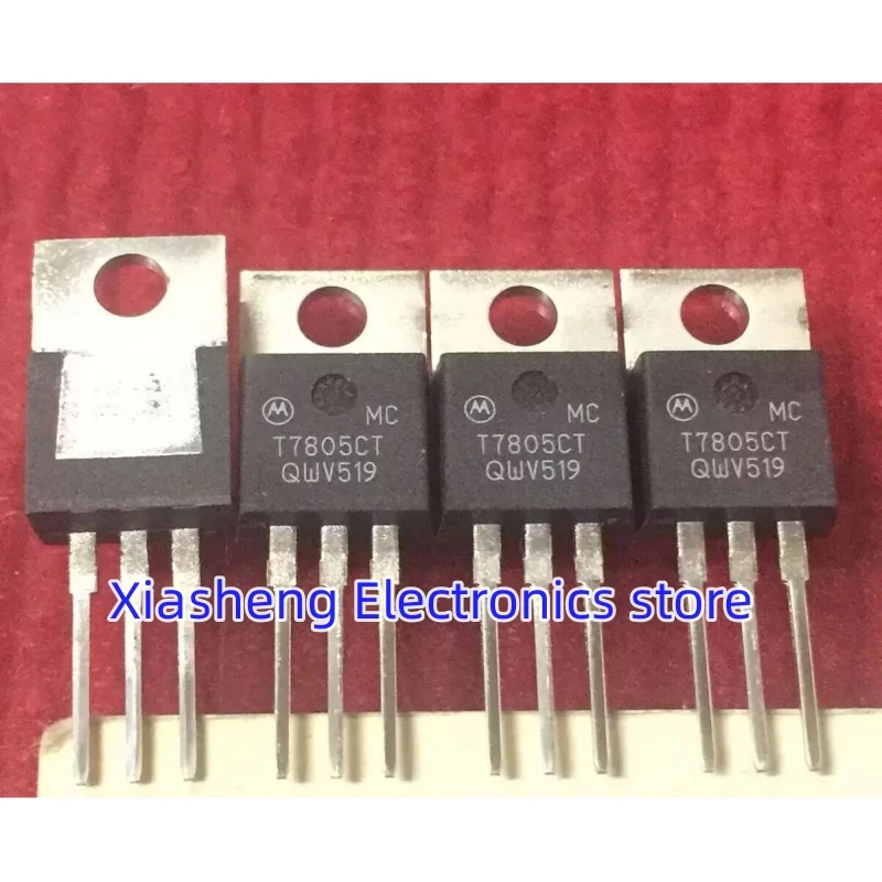 

New Original 10Pcs MCT7805CT T7805CT 7805 TO-220 Three Terminal Voltage Regulator Transistor In Stock