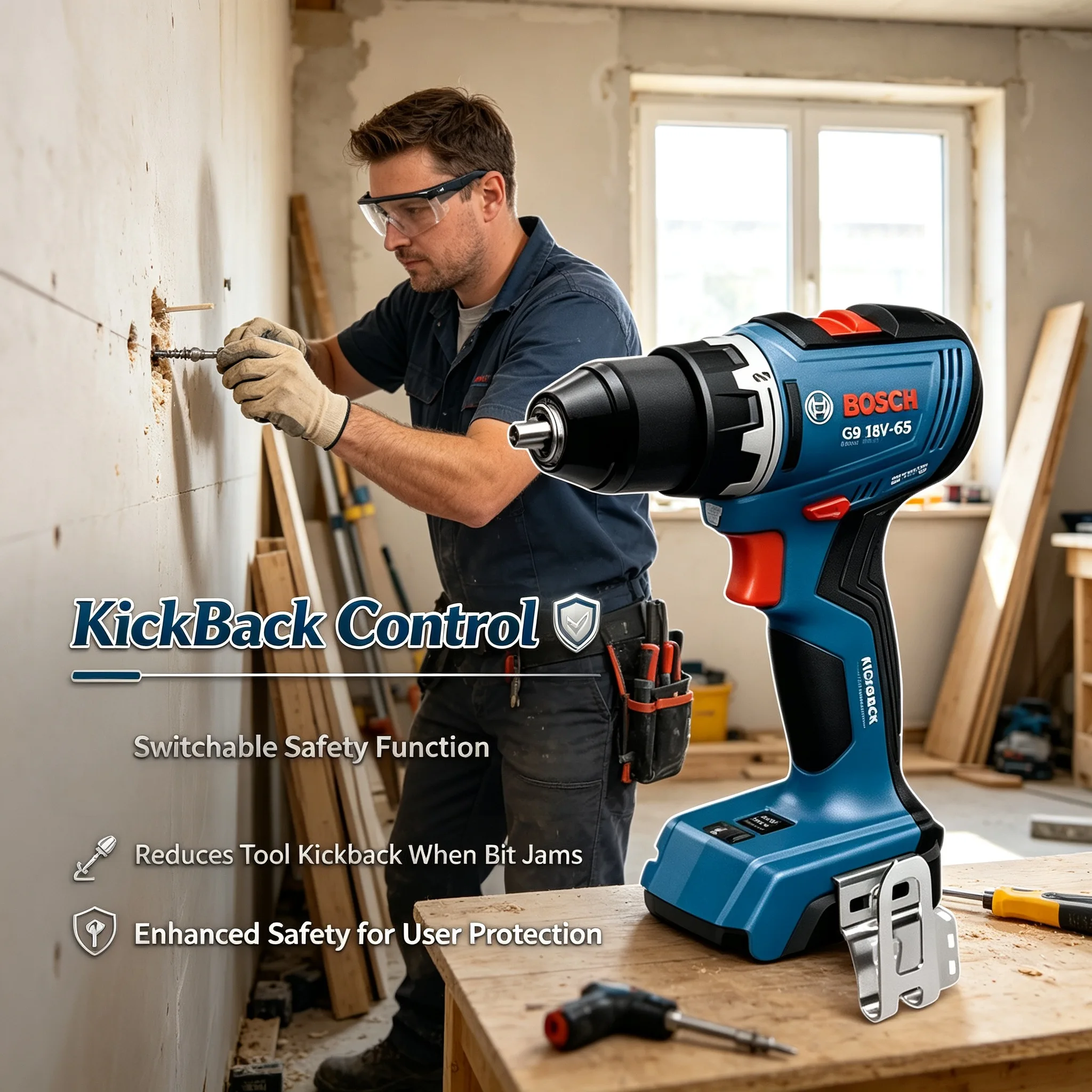 ボッシュ GSR 18V-65 ブラシレスコードレスドリル - Brushless Cordless Electric Drill 18V のレビューと価格
