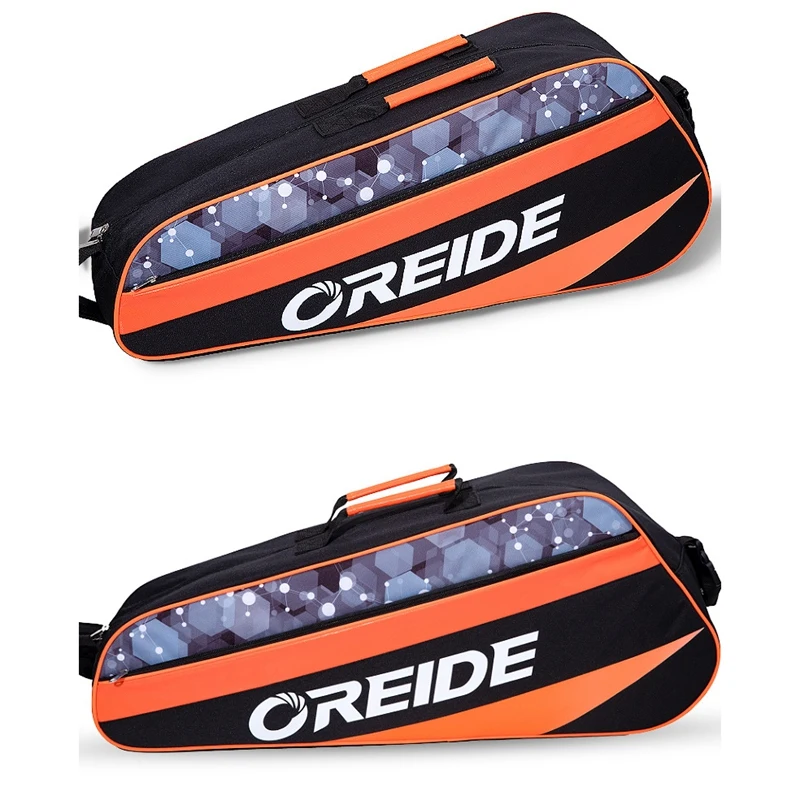 OREIDE-Bolsa de Bádminton de un solo hombro, raqueta de Squash, raqueta de tenis, bolsas deportivas, puede contener 3 raquetas