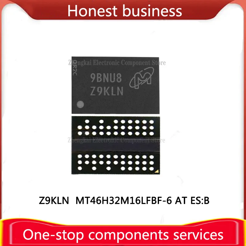 MT46H32M16LFBF-6 AT ES:B Z9KLN 60FBGA DDR SDRAM 512Mb MT46H32M16LFBF-6 AT:C D9PDR 512M MT46H16M16LFBF-6 IT ES:J Z9MDX 256MB Chip