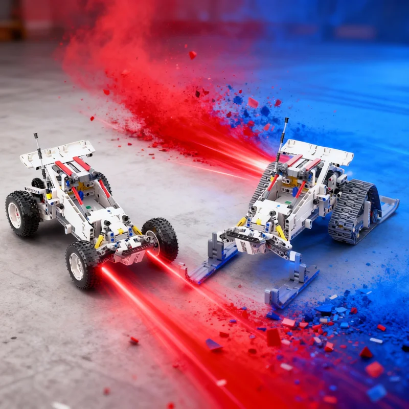 

682 детали MOC Дорожный багги-снегоход Liebherr R, техническая модель, строительные блоки, архитектурные конструкторы, DIY, креативные рождественские подарки, игрушки, идеи