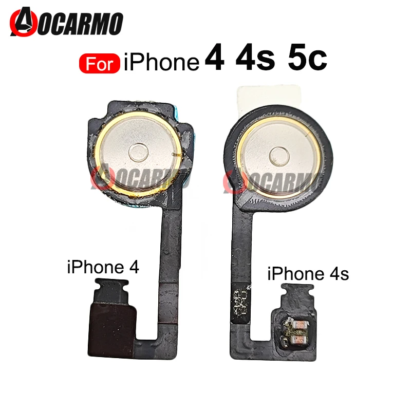 Home Button Flex Cable For iPhone 4  4S 5C Replacement Parts