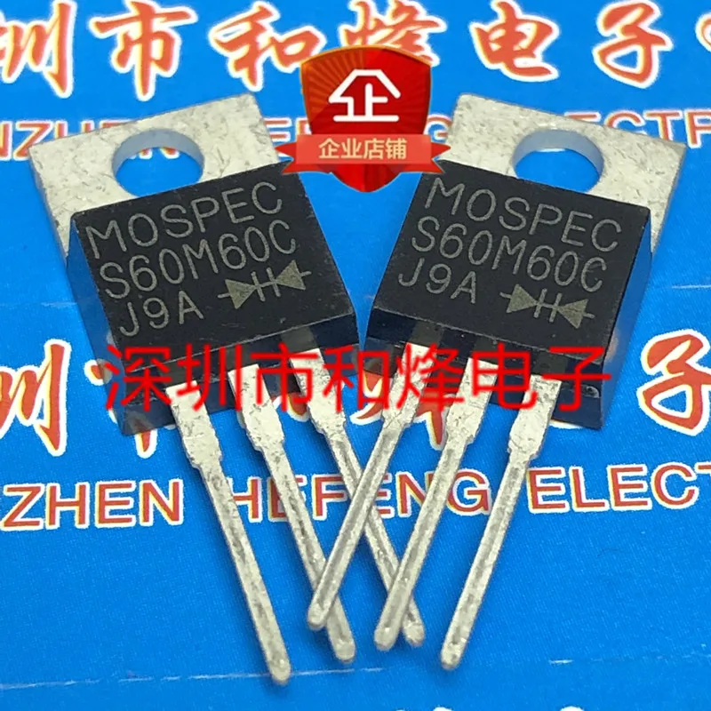 S60M60C New and original TO-220 60V 60A Integrated circuit IC chips Schottky diode Electronic components to220