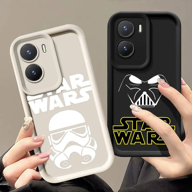 S-Star W-Wars Phone Case For VIVO V30 X80 X90 X100 Pro V29E V30E V40 Y75 Y78 Y100 5G Y02 Y17 Y22 Y76 S Y03 Y21 Y27 Y28 Y35