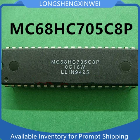 1PCS MC68HC705 MC68HC705C8P DIP-40 Direct-Plug Microcontroller Chip New Original