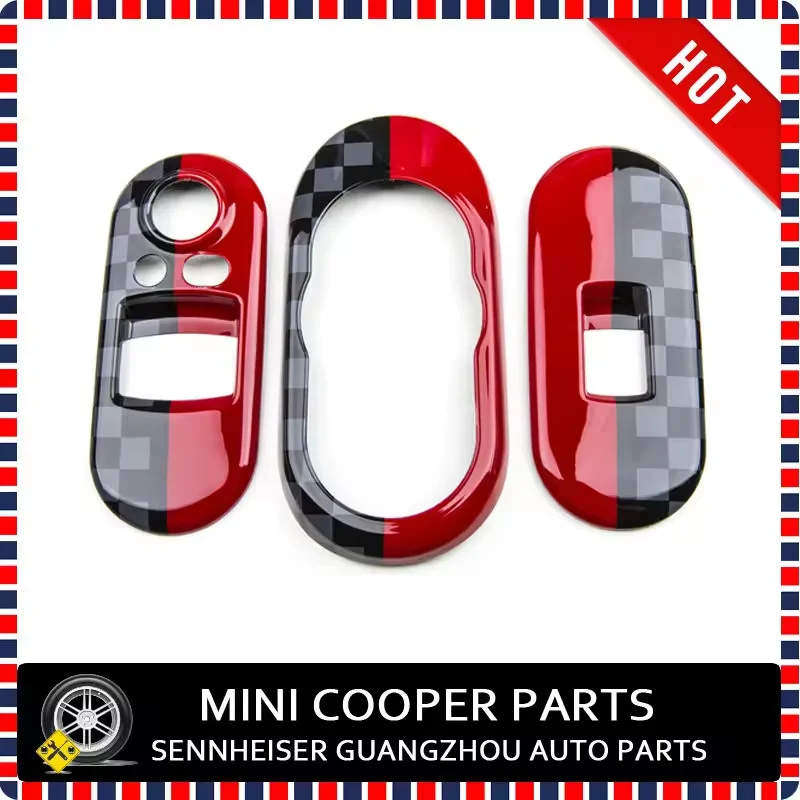 Brand New UV Protected Window Regulators Driver Frame Mini Ray Style Black Color For Mini Cooper F56(3 Pcs/Set)