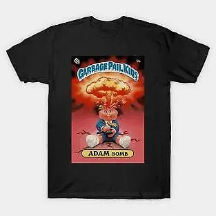 Garbage Pail Kids - Adam Bomb Vector Retro 80 90S    Anime Graphic T-shirts unisex Short Sleeve Tees  High Quality 100%Cotton