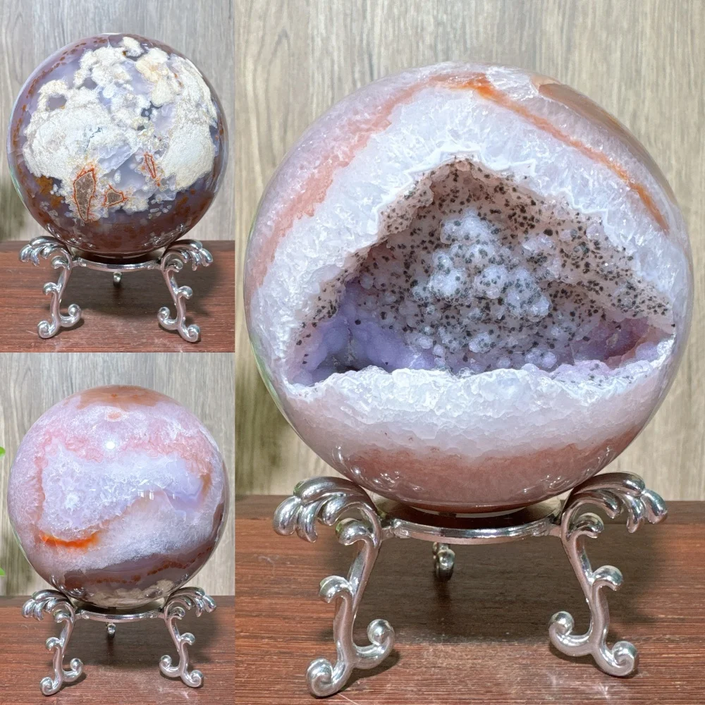 

1PC Natural Unique Druzy Agate Quartz Raw Geode Minerals Spheres Stone Healing Crystal Reiki Energy Home Decor Gifts Ornaments