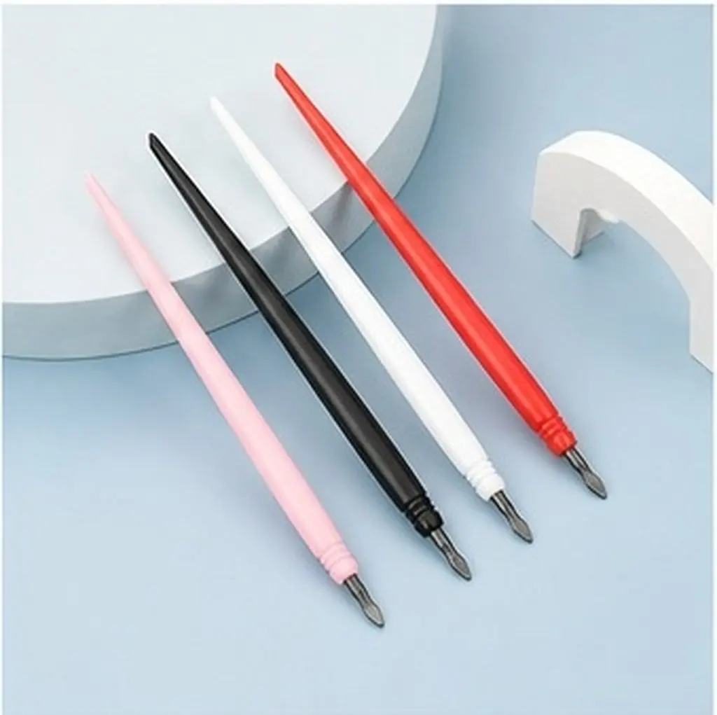 4Pcs Scratch Painting Pens with Metal Tips, Precision DIY Art Tools for Adults, Comfortable Grip