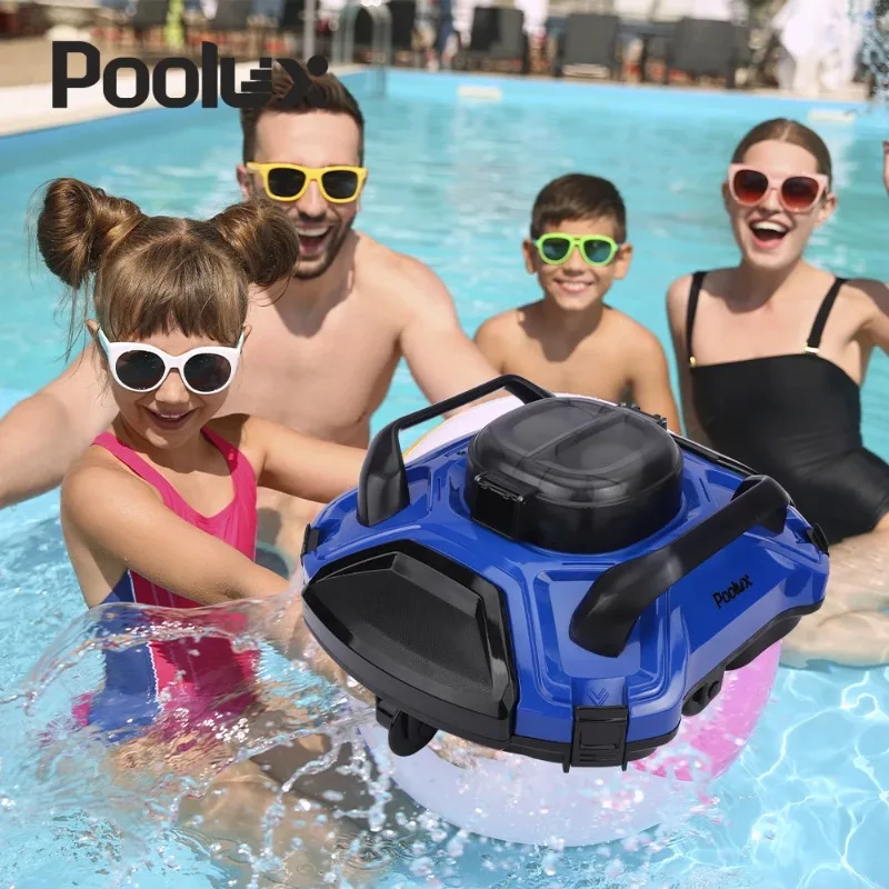 Airo Factory Direct Latest Water Surface Cordless Automatic Swimming Pool Cleaning Robotic Vacuum Inground Pool Vacuum Cleaner view 3