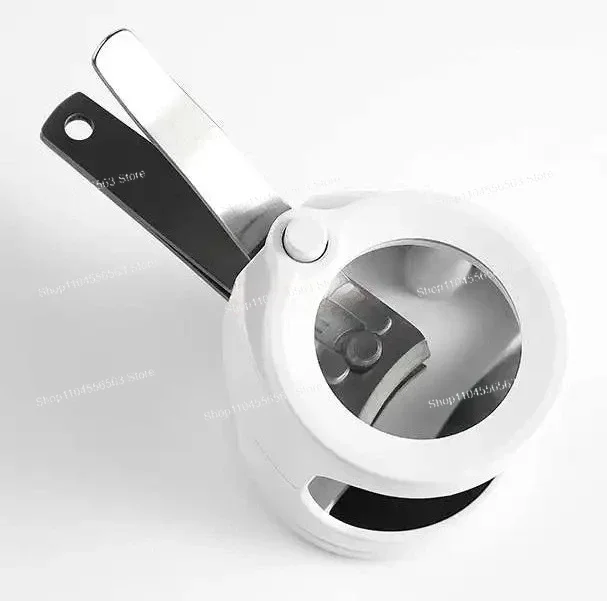 2-in-1 Magnifying Glass Nail Clipper with LED Light - High-Power Illuminated Clippers for Seniors & Baby Care