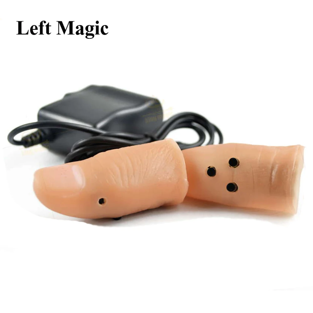 

Super LED Light Thumb Tips Seven Colors Magic Tricks Professional Light-Pair Set D'lite Stage Props Gimmicks Illusions Accessory