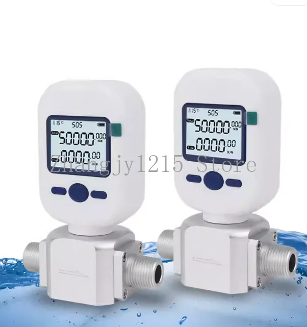 MF5706 MF5708 MF5712 Digital Gas Flow Meter Digital Gas Mass Air Nitrogen Oxygen Flow Rate Meter