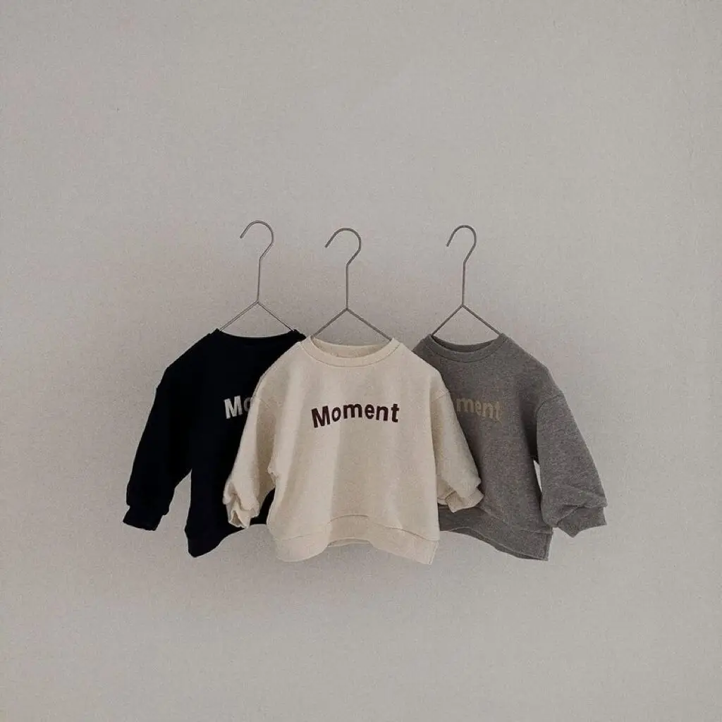 2025 خريف جديد طفل طويل الأكمام البلوز إلكتروني طباعة الرضع فضفاض كنزة صوفية قطنية/بلوزة قطنية بنين بنات تنوعا البلوز غير رسمي #6