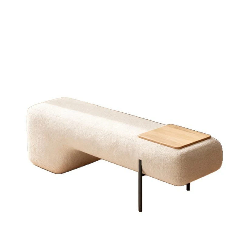 

Modern minimalist designer creative shopping mall living room bedroom bedside stool bench entrance entrance shoe change stool