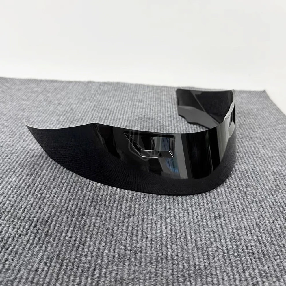 Motorcycle Helmet Big Spoiler Rear Trim Aerodynamic Tail Wing High‑Quality Mod Part for Z8 X15 NXR2 Helmet Decoration