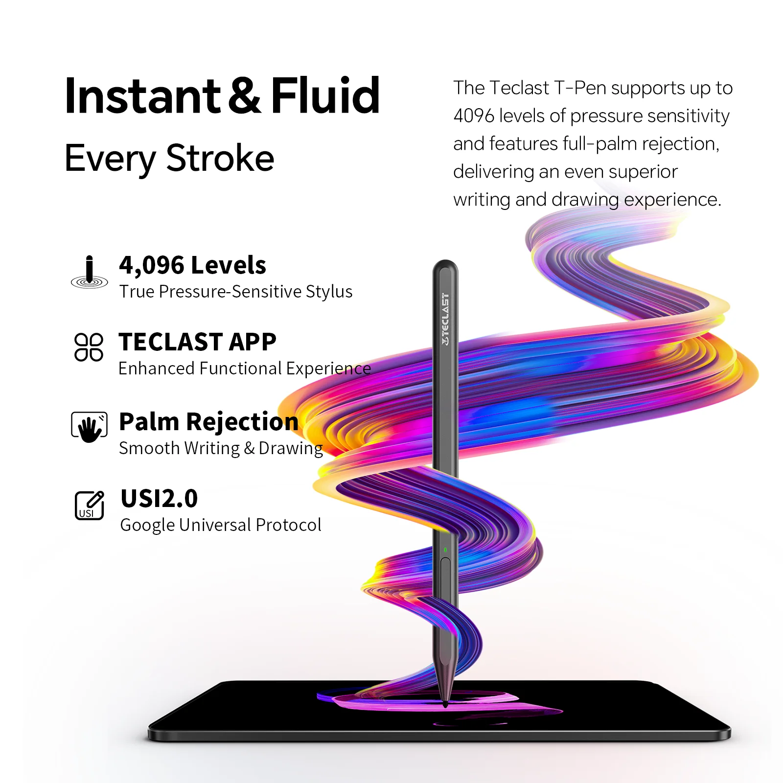 Teclast ArtPad Pro Tablets PC 12.7 inch MediaTek Helio G99 8GB RAM+256GB ROM 2.2K Ultra 10000mAh 30W 4G LTE Android 15