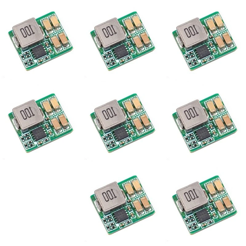 T23C 8Pcs PSM BXN 5D2UD6 5V/2A 12V/3A Mini 2-8S BEC For RC Multirotor Airplane FPV Freestyle Drones DIY Parts