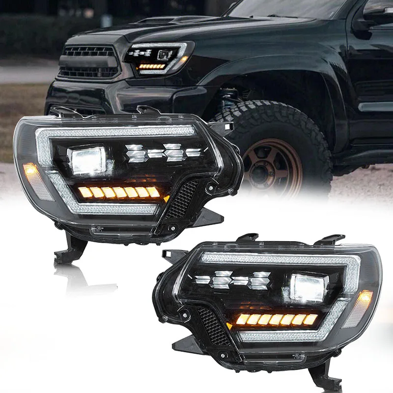 

LED Headlights Assembly for Toyota Tacoma 2012-2015 Dual Beam ProjectorDriver side Passenger side