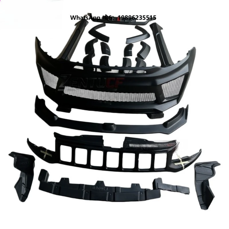Fiberglass Wide Body Kit, Front and Rear Bumpers, Side Skirts, and Wheel Arches