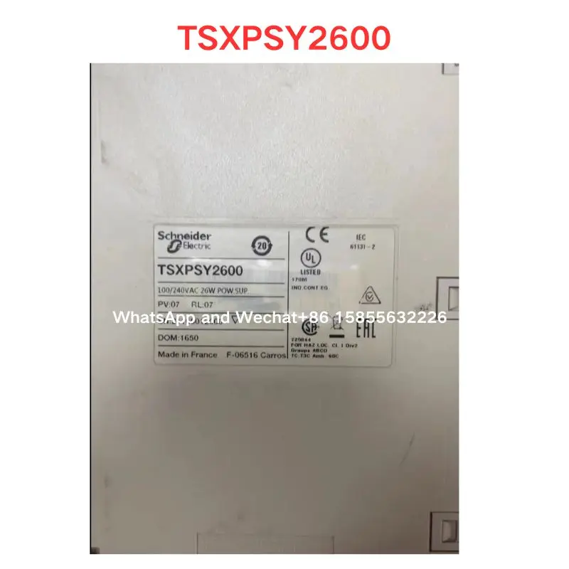 Used OEM disassembled parts TSXPSY2600 Power module Functional test OK
