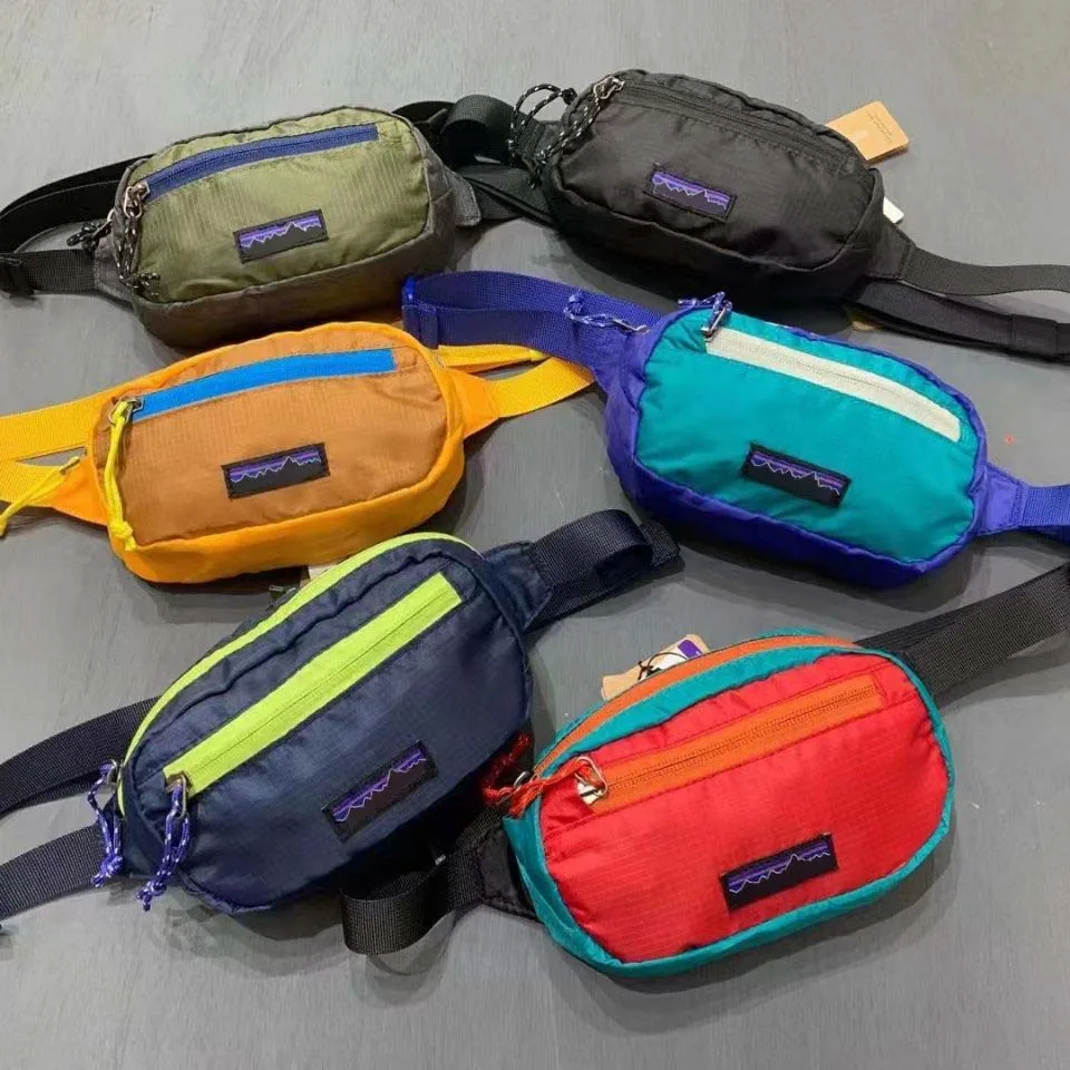 2024 Middle Class Brand Logo Embroidery Women Men Waist Pack Casual Functional Women Men Waistbags Chest Bag