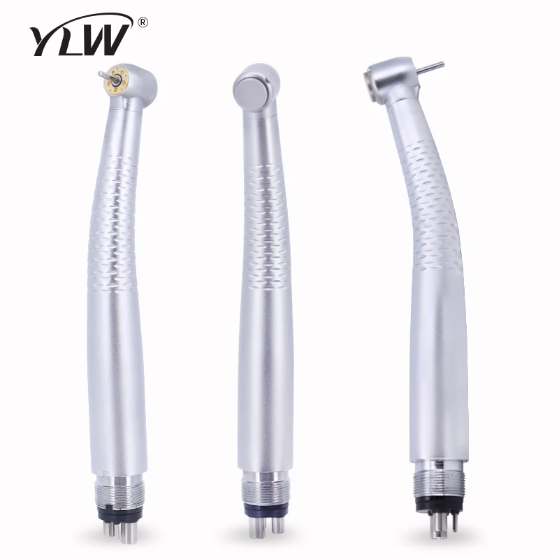 

5 LED High Speed Dental Handpiece Ceramic Bearing Rotor Push Button Air Turbine Dentist Tips Equipment Practice Tools