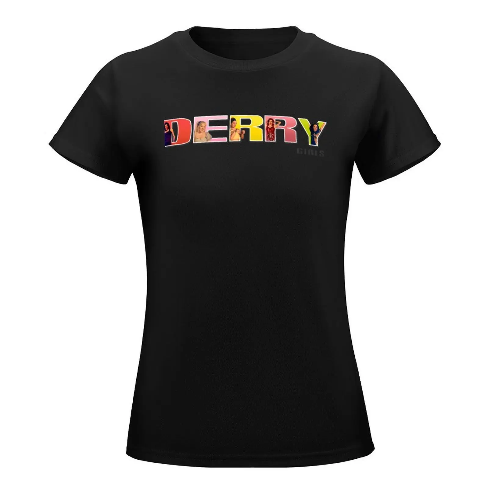 Derry girls girl group T-Shirt summer clothes plus size tops female Women's t-shirt