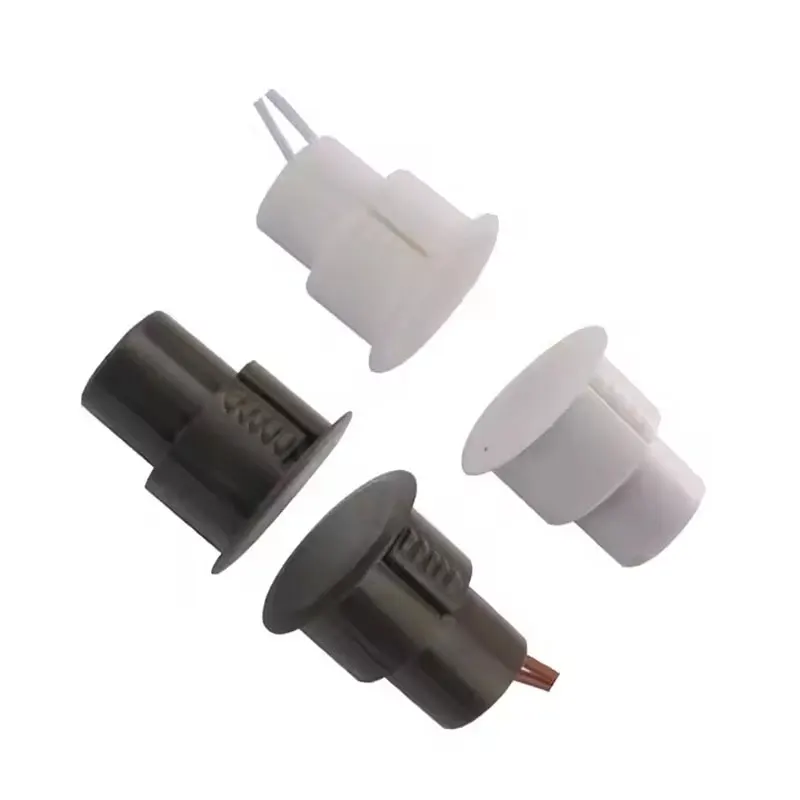 10pcs NC & NO Wired Round Door Magnetic Contact Safety Sensor Magnetic Switch