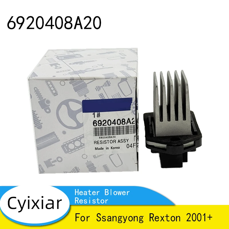 Brand New Car Heater Blower Resistor Full Auto A/C For Ssangyong Rexton 2001+ 6920408A20