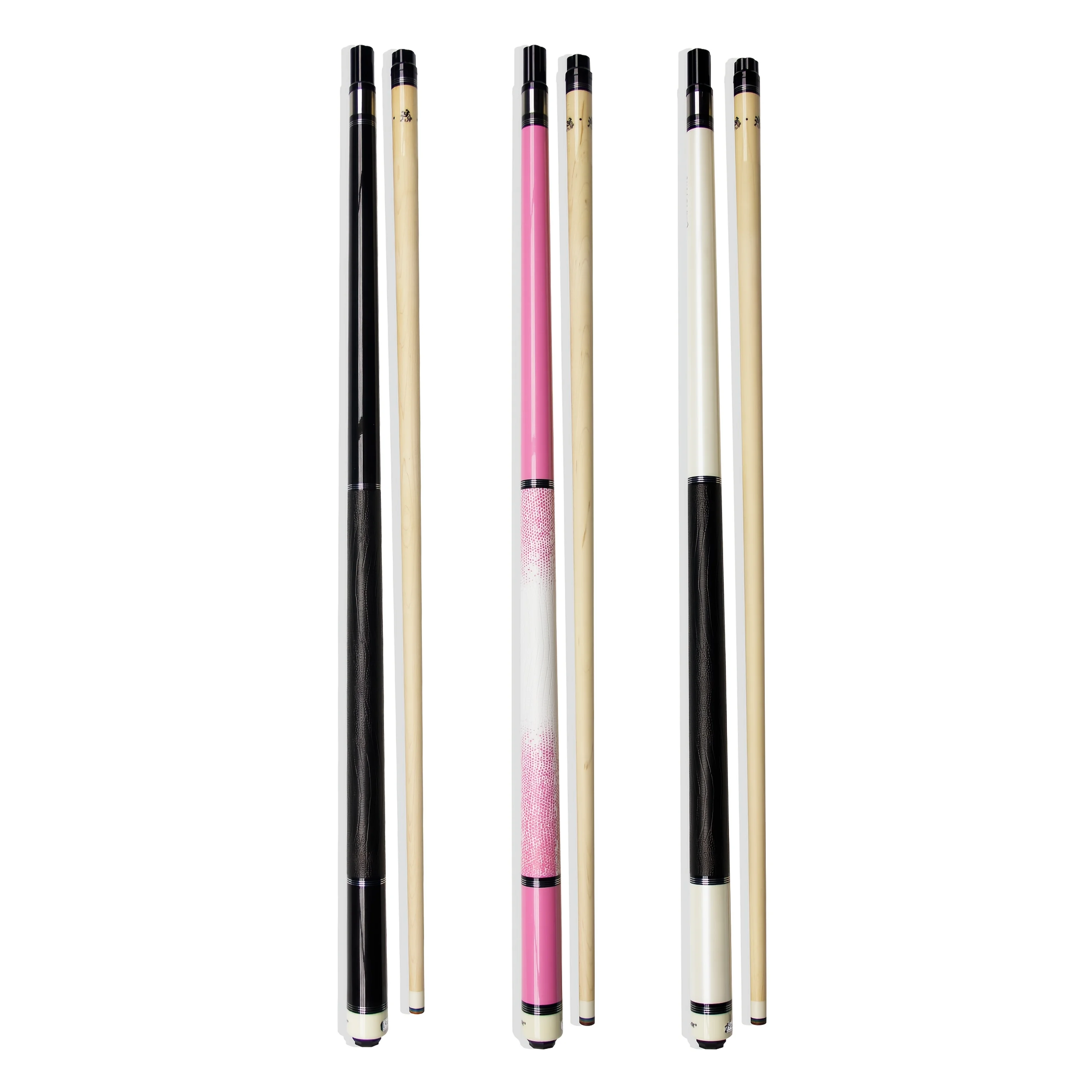 hit productHigh-end Maple Billiard Cue  12.5mm Rainbow Tip with Uni-loc Joint Unique Grain Pool Cue