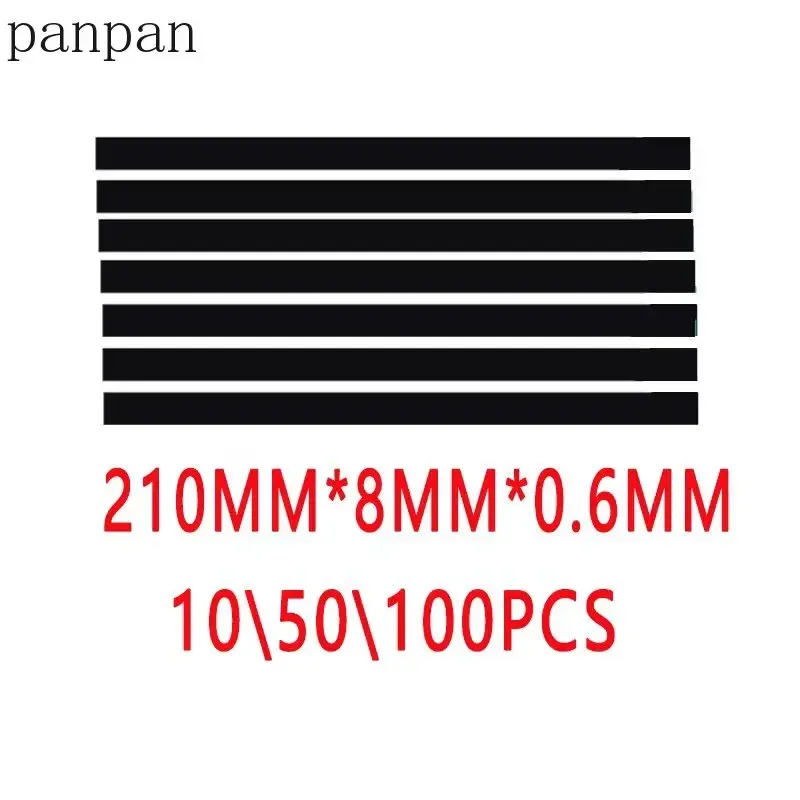 Black White  for Laptop LCD Screen Removal Installation Easy to Pull Tape 210*8*0.6mm DIY Laptop Modification Pull Glue