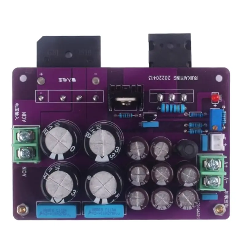 For Toshiba Tube A1943 Compatible DC Voltage Regulator Linear Power Board Large Current Low Noise Low Internal Resistance DIY-A8