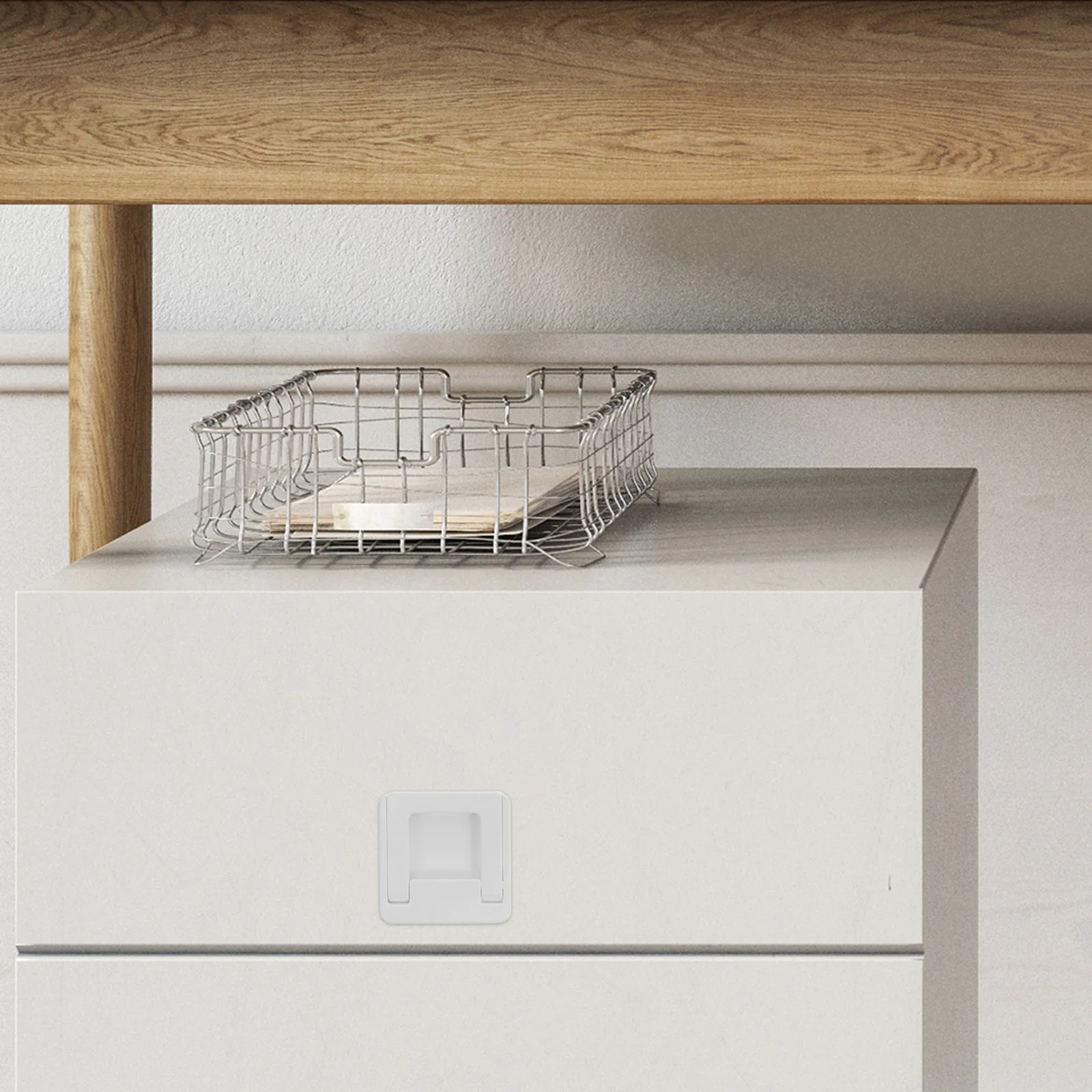 

2pcs Cabinet Door Handles Self-Adhesive Stick On Puller Foldable Anti-Collision Modern Drawer Pull Handle Replacement For