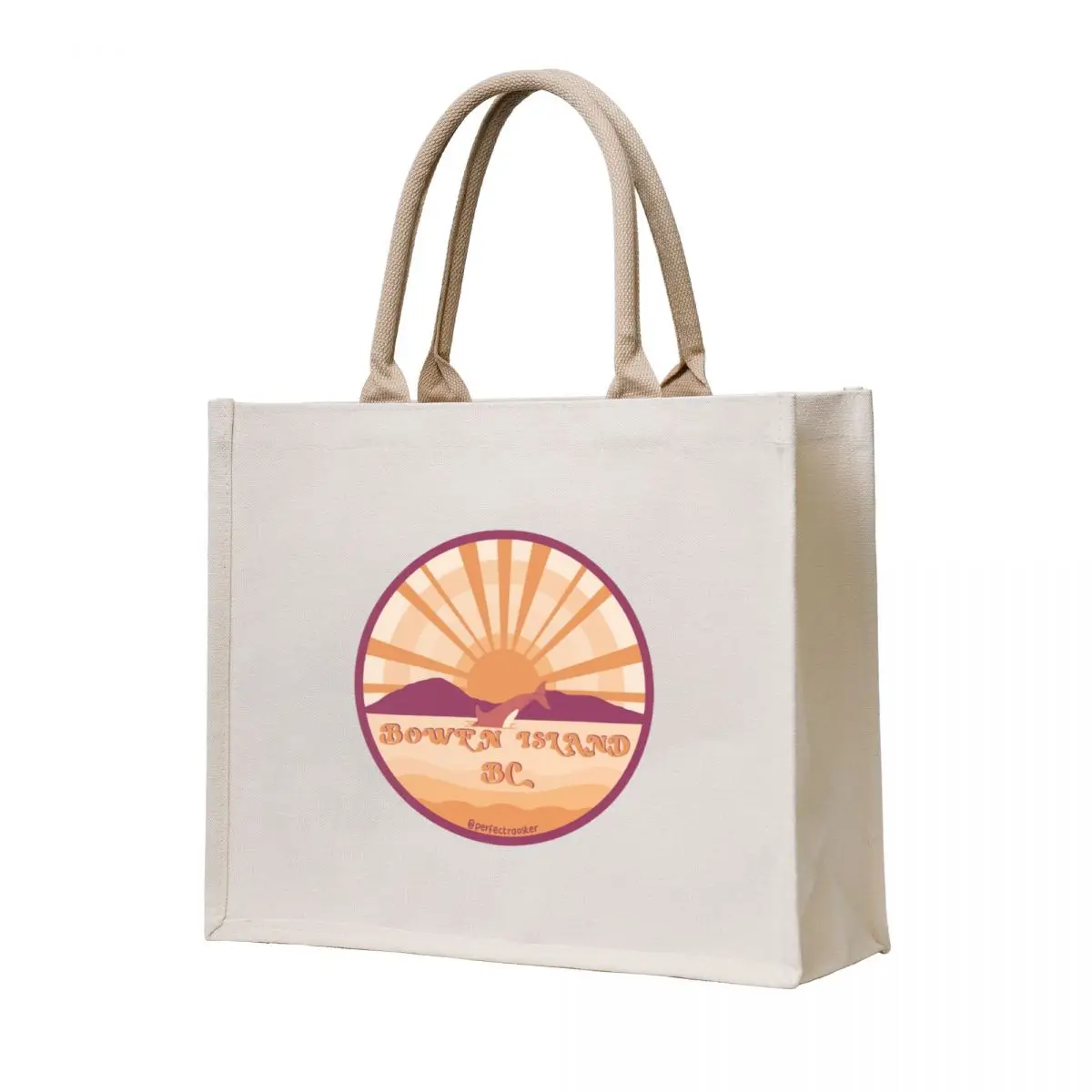 

Bowen Island BC Tote Bag university shopper bag hand bag ladies hand