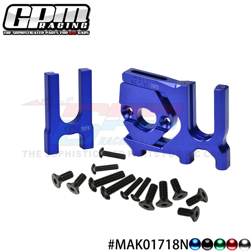 

GPM Alu 7075 Center Diff Mount+Sliding Motor Mount For ARRMA 1/8 Kraton Outcast